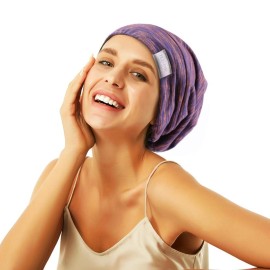 ELIHAIR Beanie Sleep Cap Satin Bonnet Teens Toddler Kids Adult Night Sleeping Caps Adjustable Soft Slouchy Hats for Women and Girls Frizzy Hair Cover(Kids and Regular Adult Rose Violet) ELIHAIR Beanie Sleep Cap Satin Bonnet Teens Toddler Kids Adult Night Sleeping Caps Adjustable Soft Slouchy Hats for Women and Girls Frizzy Hair Cover(Kids and Regular Adult Rose Violet)