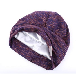 ELIHAIR Beanie Sleep Cap Satin Bonnet Teens Toddler Kids Adult Night Sleeping Caps Adjustable Soft Slouchy Hats for Women and Girls Frizzy Hair Cover(Kids and Regular Adult Rose Violet) ELIHAIR Beanie Sleep Cap Satin Bonnet Teens Toddler Kids Adult Night Sleeping Caps Adjustable Soft Slouchy Hats for Women and Girls Frizzy Hair Cover(Kids and Regular Adult Rose Violet)