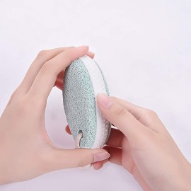 1 Pcs Pink Double Side Natural Pumice Stone Foot Callus Scrubber Corn Remover Foot Grinding Stone