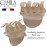 Camila Paris CP3086 French Hair Clip for Women, Set of 2 Small Beige Girls Hair Claw Clips Fashion Durable Hair Accessories for Women, Luxury Ladies Strong Hold No Slip Grip Clamp, Made in France