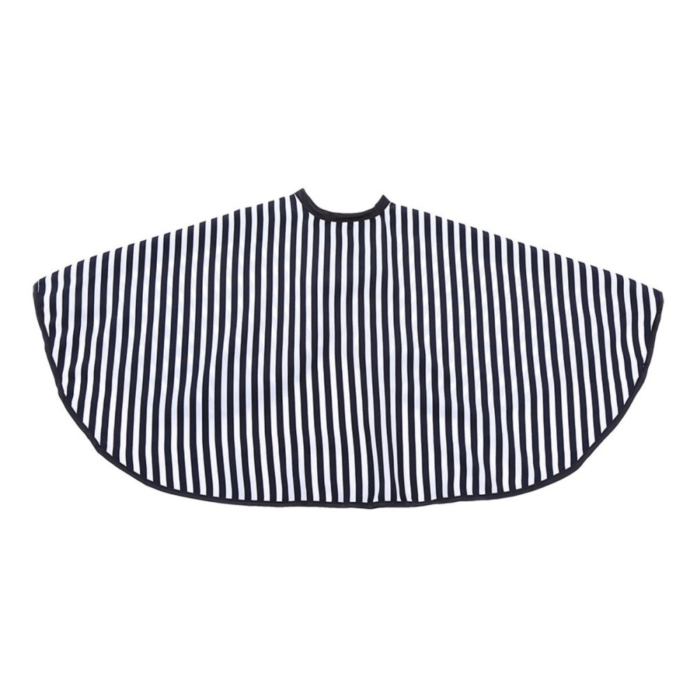 Folany Soft Cloth Hair Cutting Barber Cape Salon Gown Bib, Apron Vertical Stripes Short Hair Cutting Cape, Adult/Kids for Barbershop Folany Soft Cloth Hair Cutting Barber Cape Salon Gown Bib, Apron Vertical Stripes Short Hair Cutting Cape, Adult/Kids for Barbershop