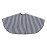 Folany Soft Cloth Hair Cutting Barber Cape Salon Gown Bib, Apron Vertical Stripes Short Hair Cutting Cape, Adult/Kids for Barbershop