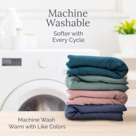 Natemia Muslin Baby Blanket - Organic Blankets for Girls and Boys, Newborn Essentials, Swaddle Blanket Unisex, Multi-Use as Towel, Stroller Cover, Swaddles for Newborn, 47 x 47