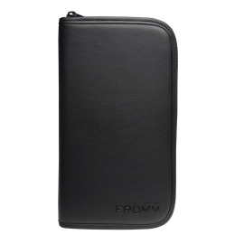 Fromm 8-Piece Zip Shear and Tool Case for Stylists and Barbers, Black, F1050