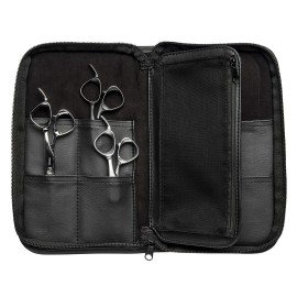 Fromm 8-Piece Zip Shear and Tool Case for Stylists and Barbers, Black, F1050