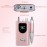 Delanie Electric Nail Drill Professional 35000 RPM Rechargeable Portable E-File for Nail Tech, Rose Gold