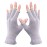 MIG4U Fingerless Moisturizing Gloves, Half Finger Touchscreen Beauty Glove for Eczema, SPA, Dry Hands, Skin Treatment, Summer Sun UV Protection, Pale Purple, 1 Pairs L/XL