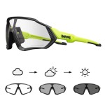 KAPVOE Photochromic Cycling Glasses Men Women Mountain Bike Sunglasses Clear MTB Bicycle Riding - K9408