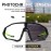 KAPVOE Photochromic Cycling Glasses Men Women Mountain Bike Sunglasses Clear MTB Bicycle Riding - K9408