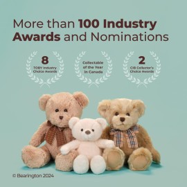 Bearington Collection Cheeks Stuffed Hamster, Ultra-Soft 6 Toy, Made with Premium Fill, Expressive Face and Natural Whiskers; Machine Washable, Gift for Animal Lovers - Hamster Stuffed Animal