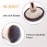 RN BEAUTY Makeup Brushes Large Powder Brush Foundation Blush Bronzer Contour Face Blender Mineral Blending Buffing Cosmetics Kabuki Full Coverage (Rose Gold/Black) 1 Count (Pack of 1)
