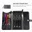 Uonlytech Scissors Holder Pouch Cases Professional Leather Shears Case Leather Barber Salon Scissors Cases for Hair Stylist