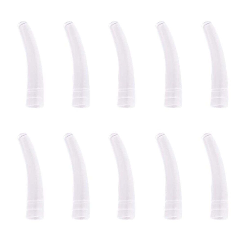100 Pcs Clear Tweezer Point Protectors Cap Tweezer Tip Protective Covers Stopper