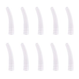 100 Pcs Clear Tweezer Point Protectors Cap Tweezer Tip Protective Covers Stopper