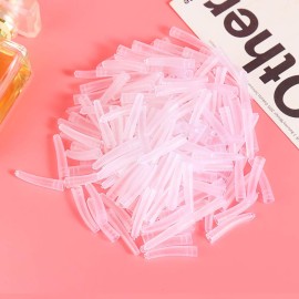 100 Pcs Clear Tweezer Point Protectors Cap Tweezer Tip Protective Covers Stopper
