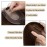 MY-LADY Human Hair Toppers for Women Real Remy Hair 130% Density 10 * 12CM Silk Base No Bangs Clip in Hair Pieces Straight Hairpiece for Thinning Hair 6 Inch 04 Medium Brown