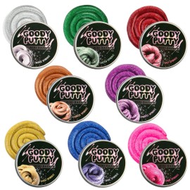 Dazzle Putty Toy Goody Putty Mini Tins 8 Pack