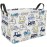 ACMUUNI Rectangle Kids Shelf Nursery Storage Laundry Hamper with Handles, Baby Toys Storage Box and Bins Toys Gift Basket for Boys and Girls