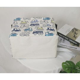 ACMUUNI Rectangle Kids Shelf Nursery Storage Laundry Hamper with Handles, Baby Toys Storage Box and Bins Toys Gift Basket for Boys and Girls