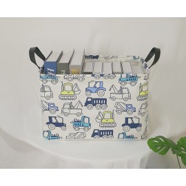 ACMUUNI Rectangle Kids Shelf Nursery Storage Laundry Hamper with Handles, Baby Toys Storage Box and Bins Toys Gift Basket for Boys and Girls