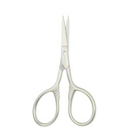 Yutoner Men Beard Scissors Stainless Steel Mustache Trimming Shear Kit Mustache Beard Scissors for Facial Body (Blue)