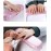 Sisiter Nail Arm Rest Hand Pillow Arm Rest Cushion with Bracket Professional Nail Rest Cushion Table Desk Station for Nail Salon Technician Use (Pink)