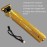 goldseaside Pro T Clippers Trimmer, Electric Pro Li Trimmer Cordless, Professional Baldheaded USB Rechargeable T Blade Trimmer Hair Clipper for Men(Gold) 