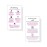 Boutique Marketing LLC Microblading Aftercare Instruction Cards | 50 Pack | Size 3.5 x 2 inches | Disposable FAQ Snatched Brows PMU | White with Pink Font Design