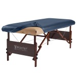 Master Massage Rectangular Universal Fabric Fitted PU Vinyl Leather Ultra-Durable Massage Table Protection Cover-Replacement Cover Protector Royal Blue