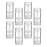 8pcs 30ml Empty Bottle Round Twist Up Stick Tube Holder Filling Stick Lip Balm Container