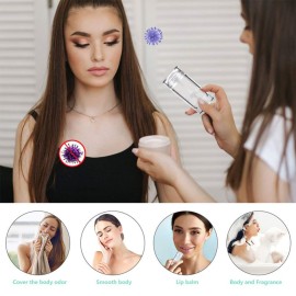 8pcs 30ml Empty Bottle Round Twist Up Stick Tube Holder Filling Stick Lip Balm Container