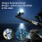 KOMCLUB Boat Hook for Docking 3-Stage Telescopic Boat Hook Pole Newest Luminous Design Lightweight Telescoping Hook for Boat with Non-Slip Rubber Grips-3.93 FT