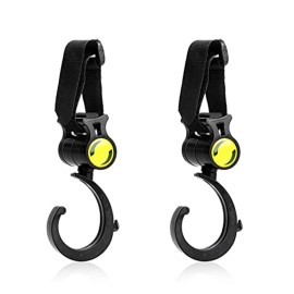 2Pcs Stroller Hook, Baby Stroller Hooks for Diaper..