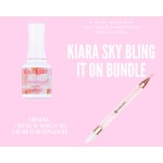 Kiara Sky Bling it on Rhinestone Adhesive Gel 0.5 oz & Applicator Tool