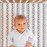 The Peanutshell 2-Pack Fitted Crib Sheet Set - Super Soft & Breathable Baby Girl or Boy Crib Sheets, Nursery Decor, Fit for Standard Mattress Cover- Leaf n Stripe