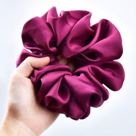 CEELGON Big Real Silk Scrunchies for Women Extra Large Scrunchie Satin Oversized Silk Scrunchy for Thick Hair Elastic Hair Ties Jumbo Hair Scrunchies 6 Pack (black,white,mulberry,champagne,blue,green) CEELGON Big Real Silk Scrunchies for Women Extra Large Scrunchie Satin Oversized Silk Scrunchy for Thick Hair Elastic Hair Ties Jumbo Hair Scrunchies 6 Pack (black,white,mulberry,champagne,blue,green)