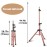 Smilco Wig Tripod Stand with 45 inch Adjustable Mannequin Head, Heavy Duty Wig Holder for Cosmetology Hairdressing Training