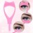 Patelai 7 Pcs Eyelash Makeup Tool 3 in 1Mascara Shield Guard Mascara Shield Applicator Guard Lash Separator Eyelash Comb Extension Tweezers for Women Makeup(Pink)