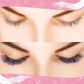 Patelai 7 Pcs Eyelash Makeup Tool 3 in 1Mascara Shield Guard Mascara Shield Applicator Guard Lash Separator Eyelash Comb Extension Tweezers for Women Makeup(Pink)