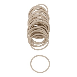 Heliums Large Hair Ties - Light Blonde - 30 Pack, 2.25 Inch Thick Ponytail Holders, 4mm Hair Elastics Heliums Large Hair Ties - Light Blonde - 30 Pack, 2.25 Inch Thick Ponytail Holders, 4mm Hair Elastics