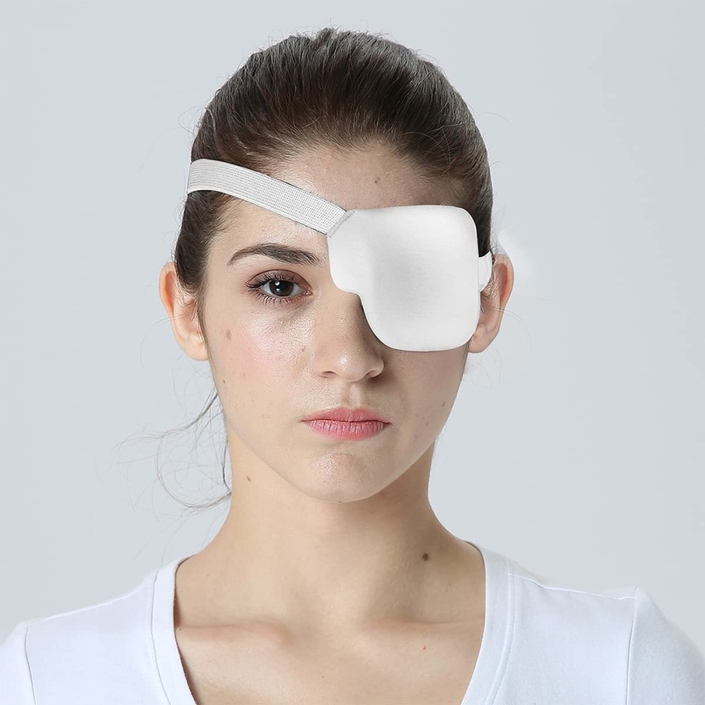 FCAROLYN 3D Eye Patch - 2nd Generation (White) (Left Eye) FCAROLYN 3D Eye Patch - 2nd Generation (White) (Left Eye)