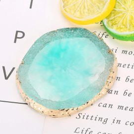 Nail Art Palette, Resin Mix Palette Drawing Plates Manicure Display Tools for Women Golden Resin Stone Paint Drawing Color Dish Manicure Nail DIY Tool(5) Nail Art Palette, Resin Mix Palette Drawing Plates Manicure Display Tools for Women Golden Resin Stone Paint Drawing Color Dish Manicure Nail DIY Tool(5)