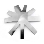 V Shape Easy French Smile Line Nail Art Manicure Edge Trimmer Nail Cutter Acrylic Tool with 9 Sizes, HJ-NAT198-FS11