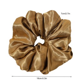Scrunchies Hair Ties for Women Big Silk Satin Scrunchie Large Oversized Ligas Para el Cabello De Mujer Decorations Cute Jumbo Coth Ponytail Hair Scrunchy Giant Purple Hair Accessories Gift for Girls