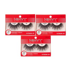 i-Envy 3 Pairs False Eyelashes 3D Glam Collection Multi-angle & Volume Extreme Lashes i-Envy 3 Pairs False Eyelashes 3D Glam Collection Multi-angle & Volume Extreme Lashes