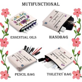 WCGXKO Cheer Coach Gift Cheer Mom Gift Cheerleading Zipper Pouch Cosmetics Bag Cheer Gift (Behind every cheerleader)