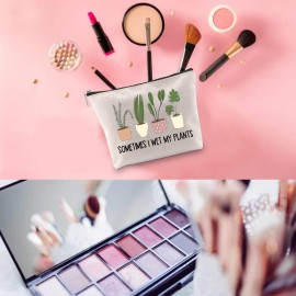 WCGXKO Plant Lover Gift Sometimes I Wet My Plants Funny Gardening Gift Zipper Pouch Cosmetics Bag for Plant Mom (WET MY PLANTS) WCGXKO Plant Lover Gift Sometimes I Wet My Plants Funny Gardening Gift Zipper Pouch Cosmetics Bag for Plant Mom (WET MY PLANTS)