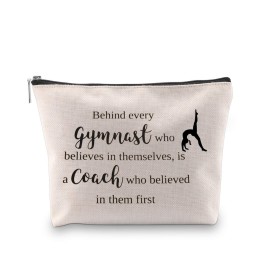 WCGXKO Gymnast Coach Gift Behind Every Gymnast Who Believes Themselves Is A Coach Who Believed In Them FirstGymnast Coach