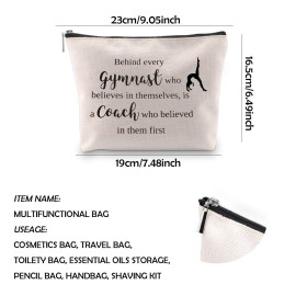 WCGXKO Gymnast Coach Gift Behind Every Gymnast Who Believes Themselves Is A Coach Who Believed In Them FirstGymnast Coach