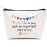 LIBIHUA Makeup Bag Cosmetic Bag Travel Pouch,Teacher Month Appreciation Gifts for Educator,Birthday Christmas Gift For Teacher-Thank You For Being Such An Important Part of My Story